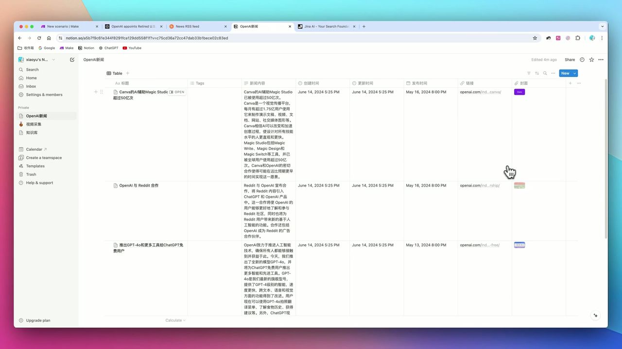 Build RSS Auto-Archive with Make.com & Jina Reader API