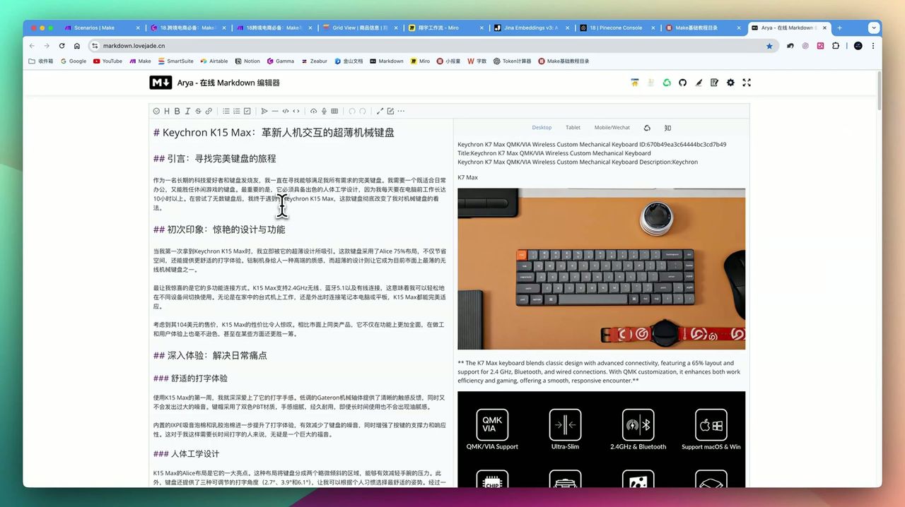 Promotional article example